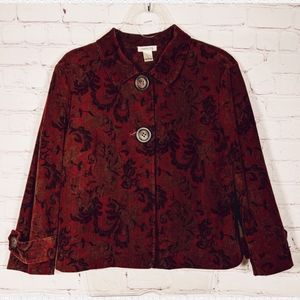 Vintage Harold's Floral Corduroy Jacket